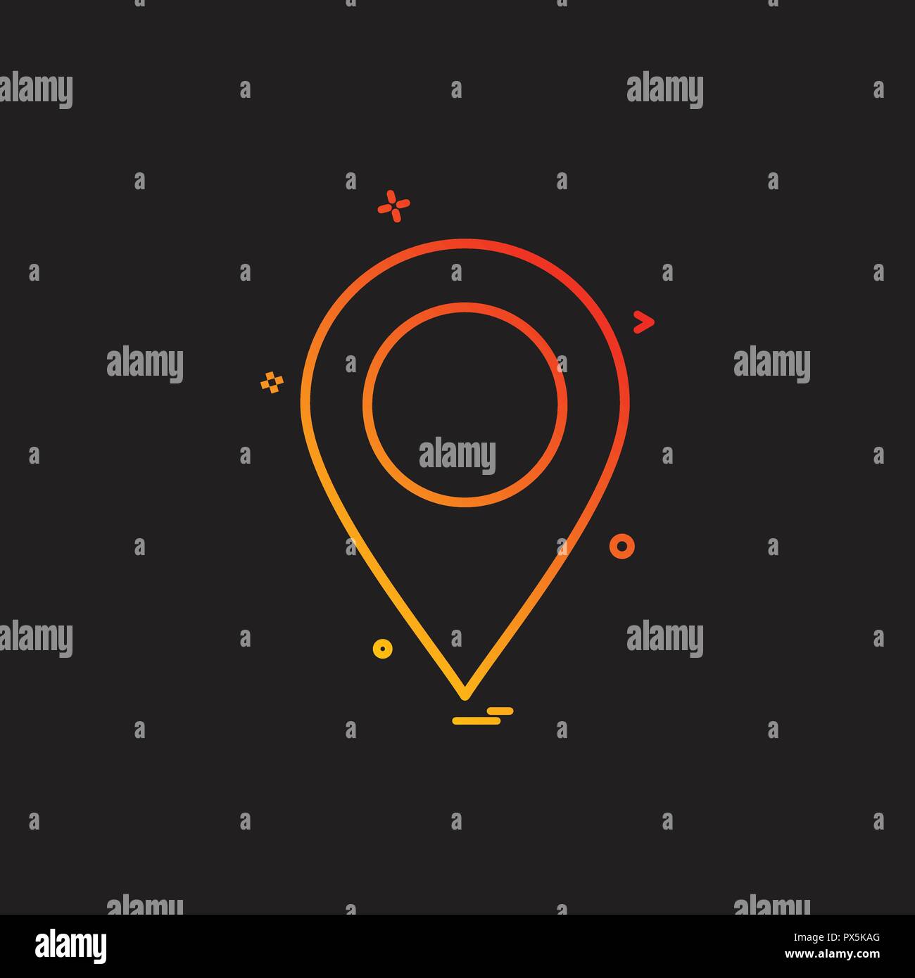 location map tracking gps icon vector design Stock Vector Image & Art ...