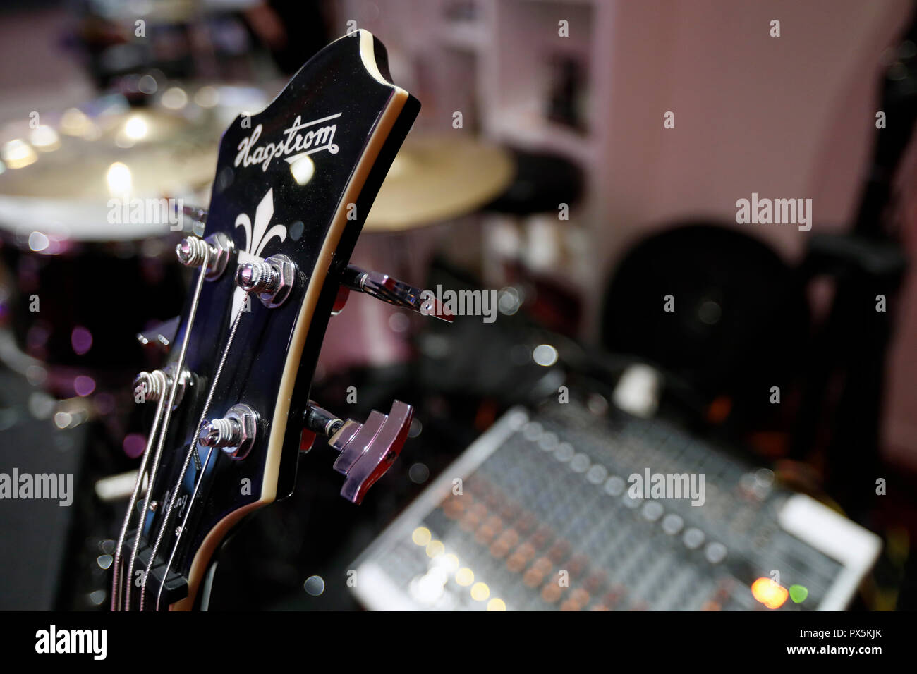 Bass guitar. France Stock Photo Alamy