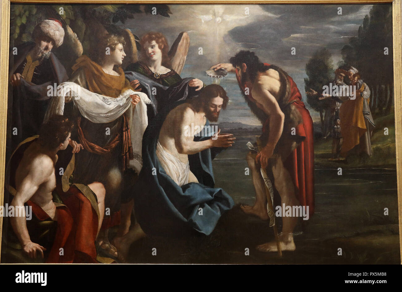 Religious Art Guido Reni Fine Art Print Baptism of Christ