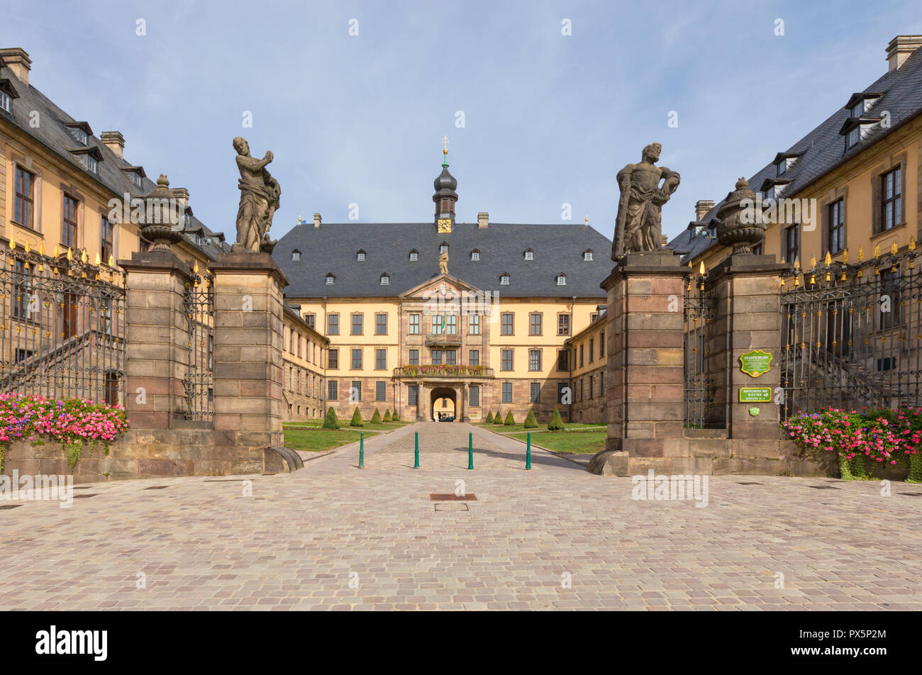 Stadtschloss palace at Fulda, Hesse, Germany Stock Photo