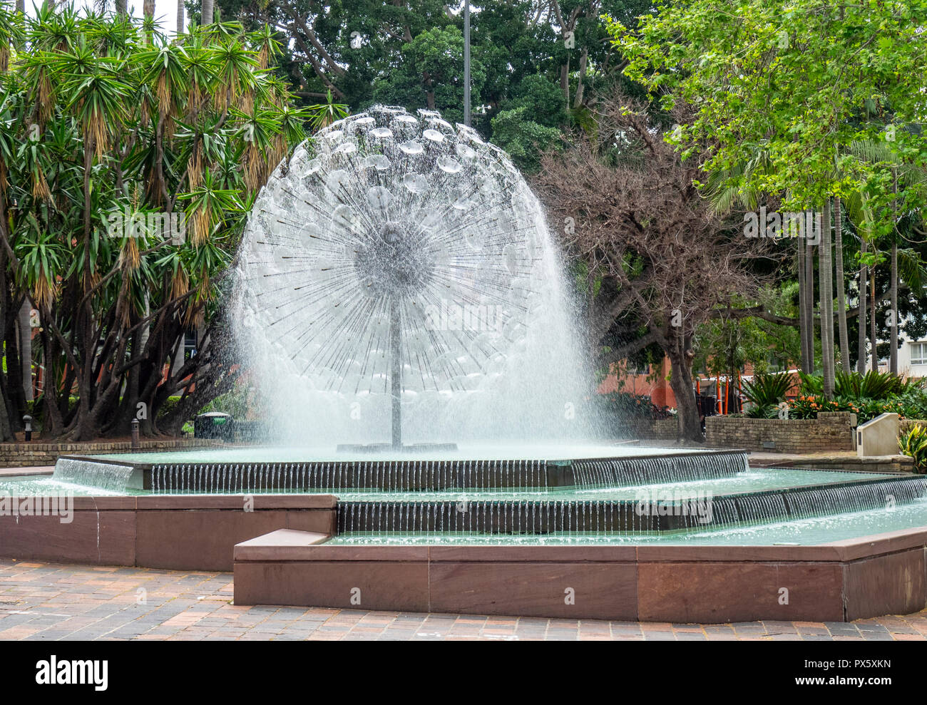 El Alamein Memorial Fountain in Fitzroy Gardens Kings Cross Sydney NSW