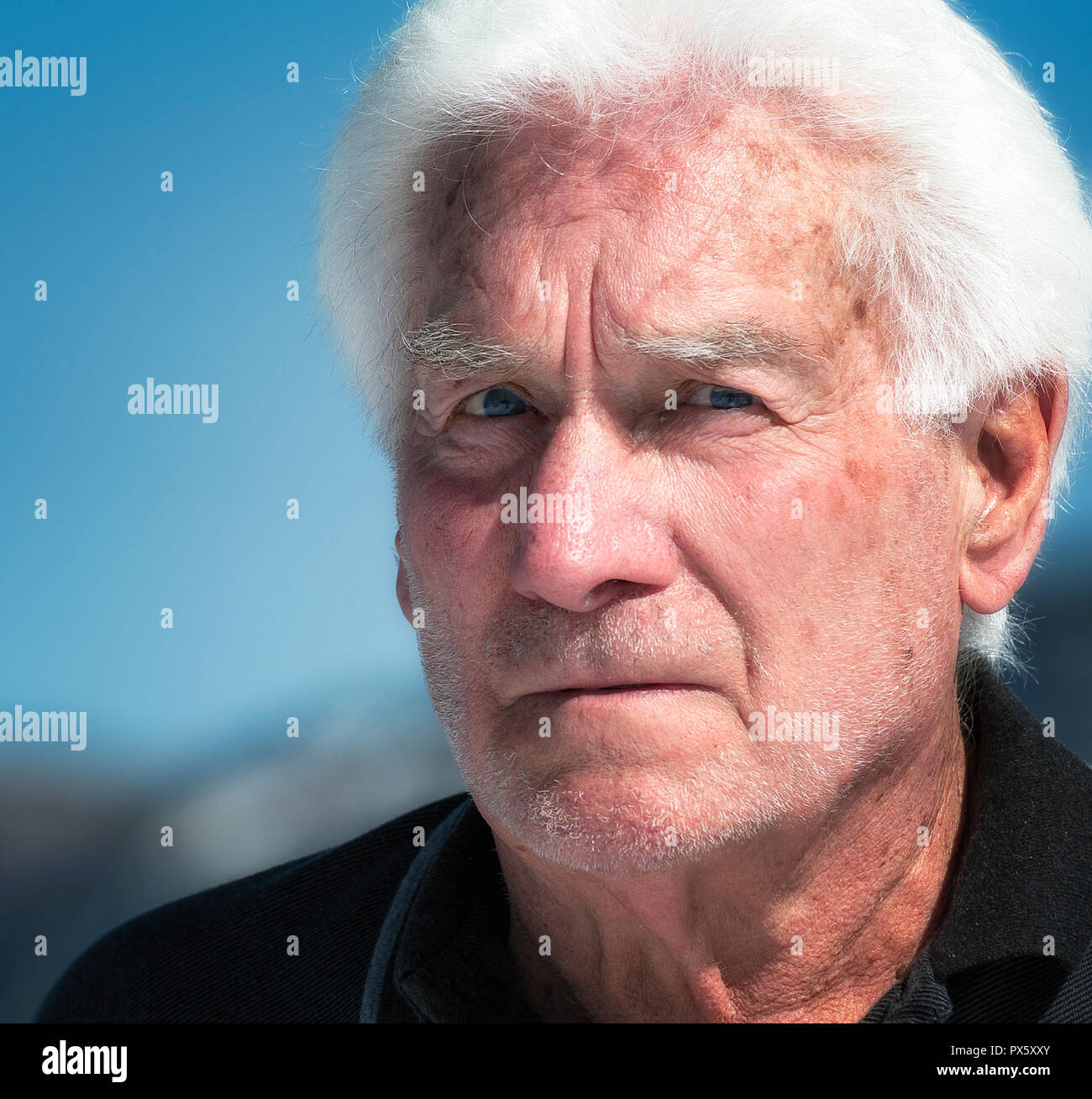 Older Man With White Hair And Beard Stock Photos Older Man With