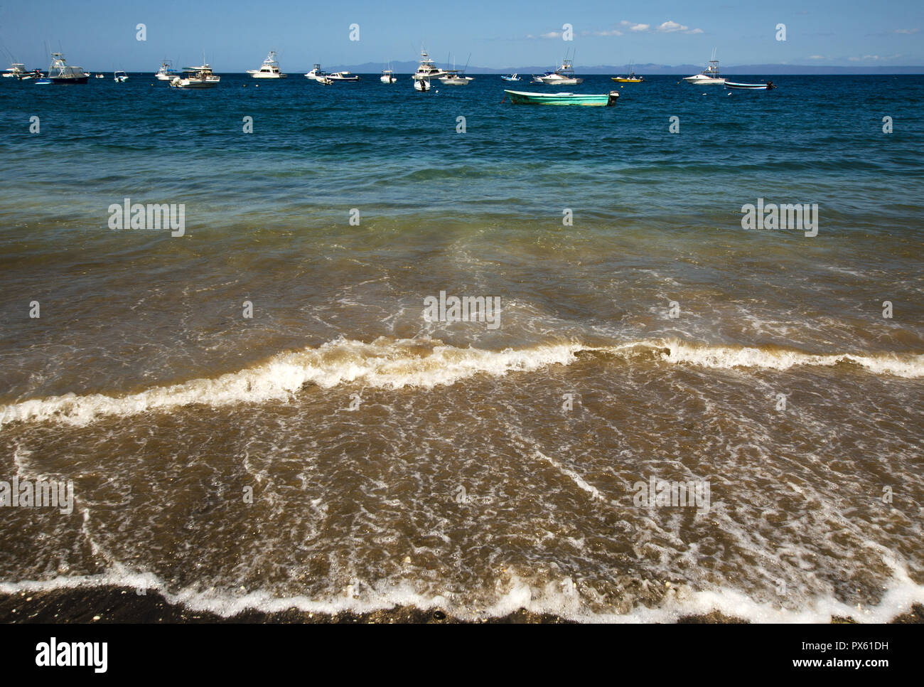 Ocotal Beach in Guanacaste - Costa Rica Stock Photo