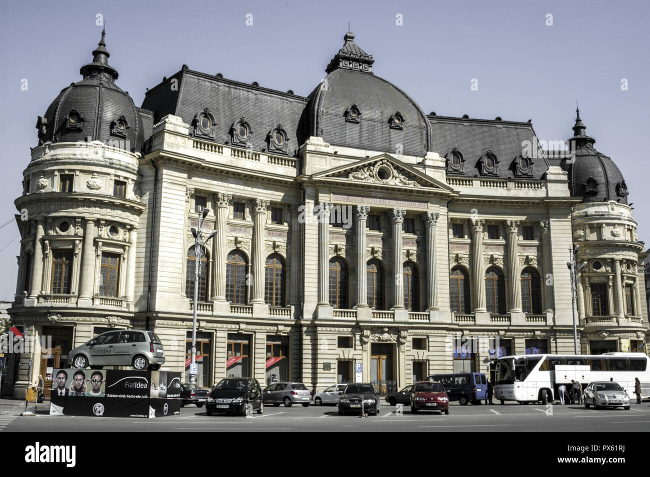 Bucuresti, university library, Biblioteca Centrala Universitara, Romania,  Bucharest Stock Photo - Alamy