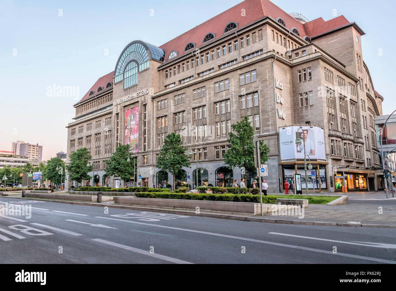 KDW Kaufhaus des Westens Department Store, Berlin, Germany Stock Photo