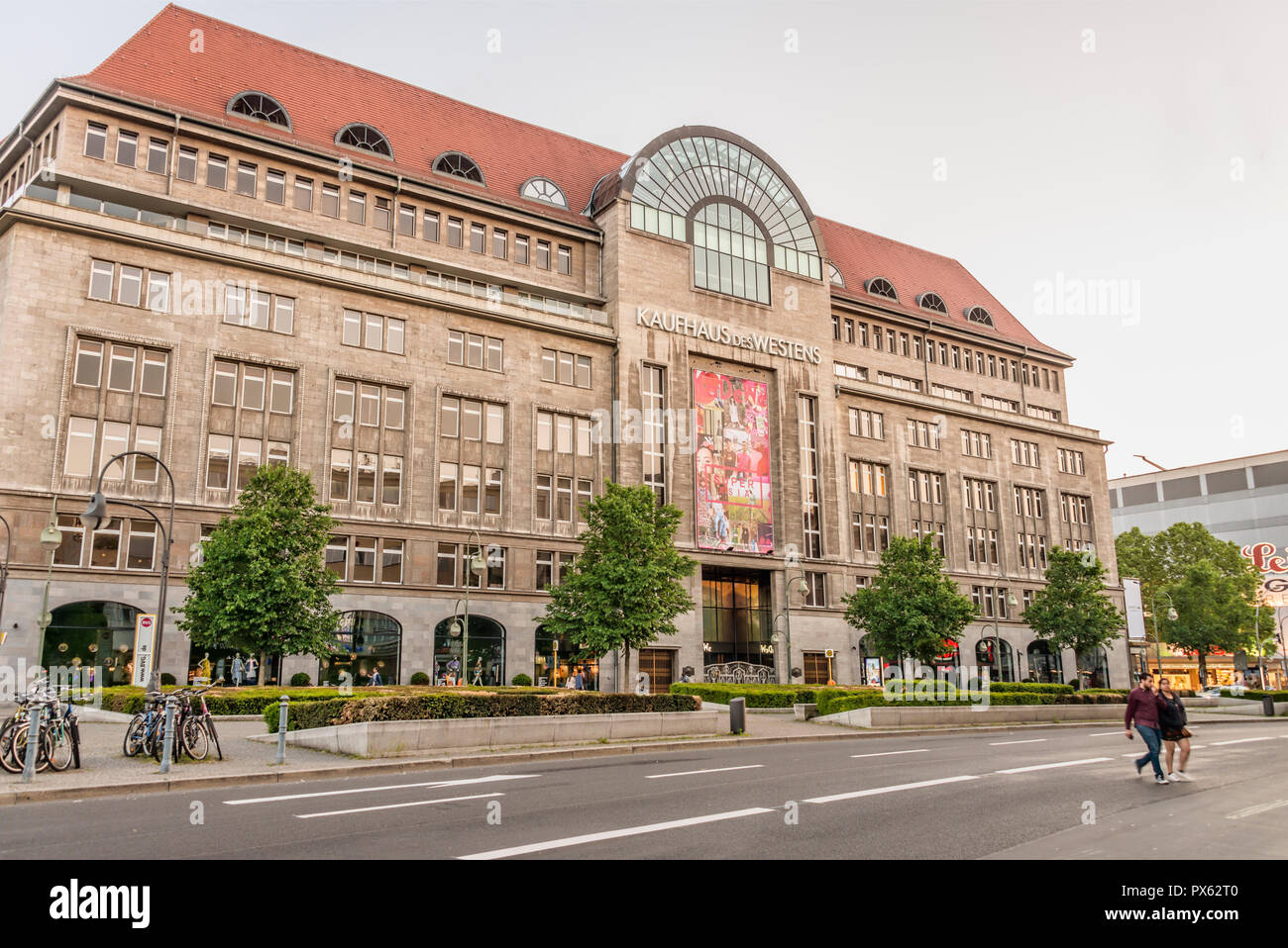 KDW Kaufhaus des Westens Department Store, Berlin, Germany Stock Photo