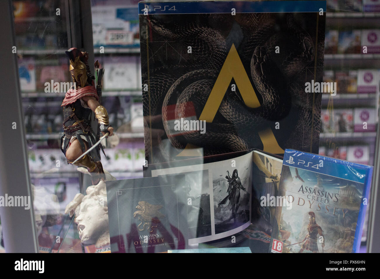 PS4 video game Assassins creed Odyssey Stock Photo - Alamy
