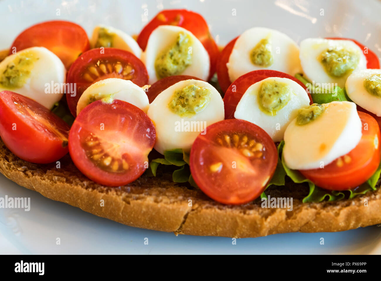 Club sandwich salad garnish hires stock photography and images Alamy