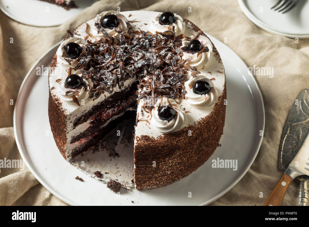 Black forest cake hires stock photography and images Alamy