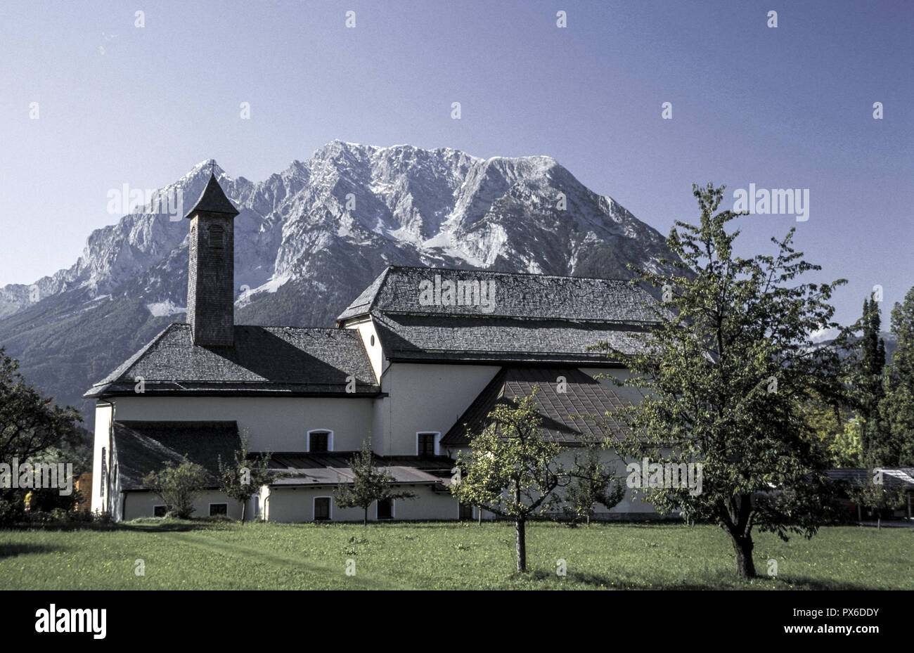 Monastery, Austria, Styria, Enns valley, Irdning Stock Photo