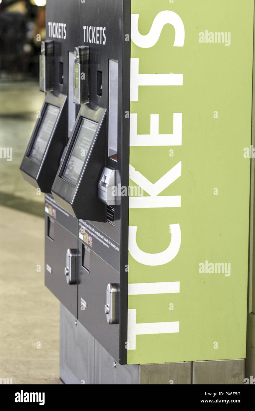 Vienna, City Airport Train, CAT, ticket machines, Austria, traffic