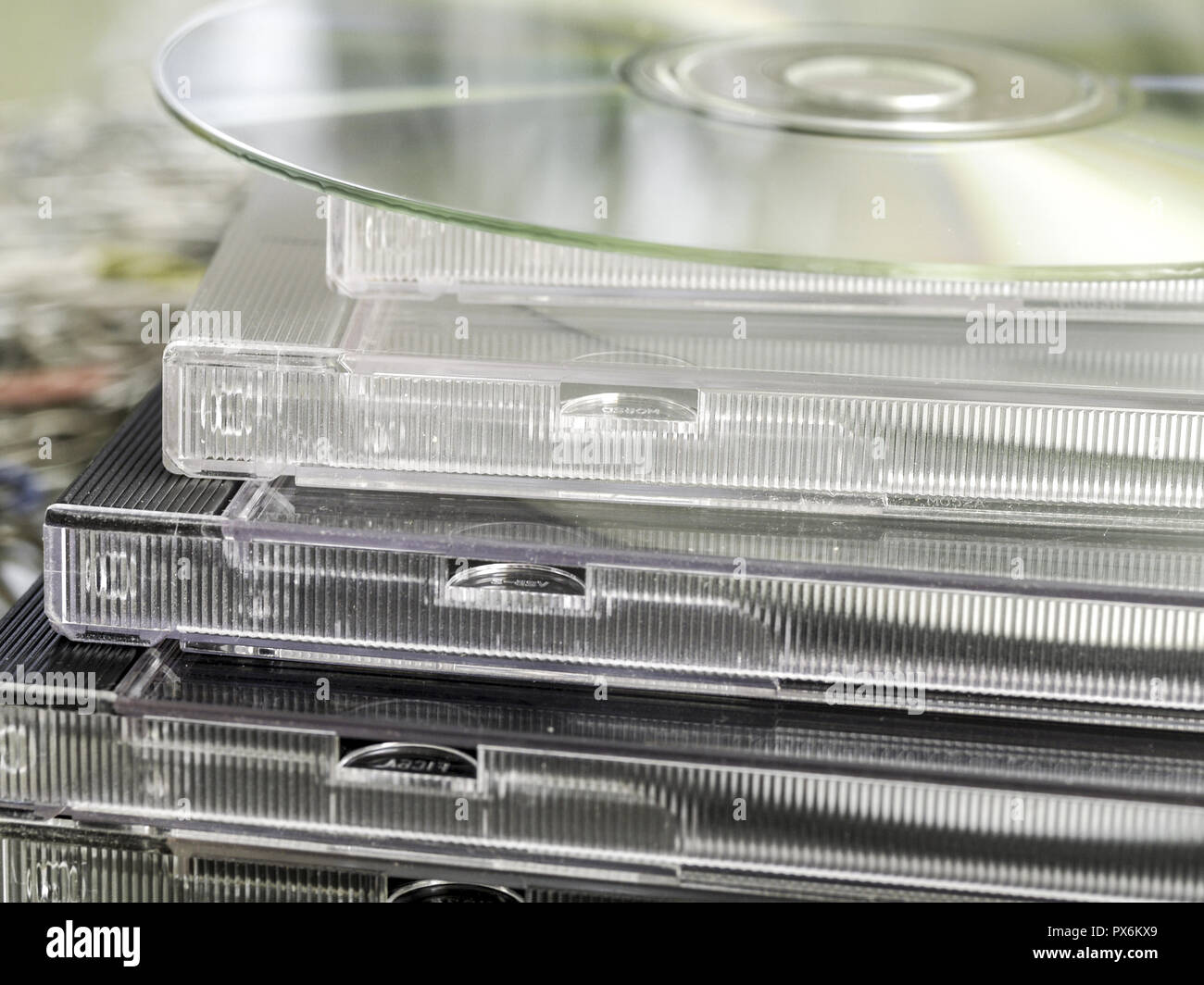 CDjewel cases, CD Stock Photo Alamy