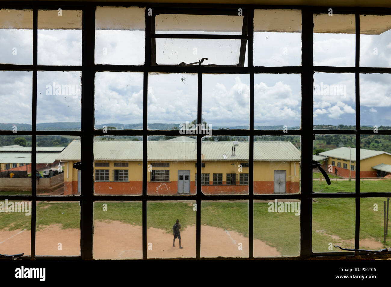 UGANDA, Kampala, Kampiringisa, national rehabilitation center, a juvenile-detention facility for children and young people / Jugendhaftanstalt und Rehabilitationszentrum Kampiringisa Stock Photo