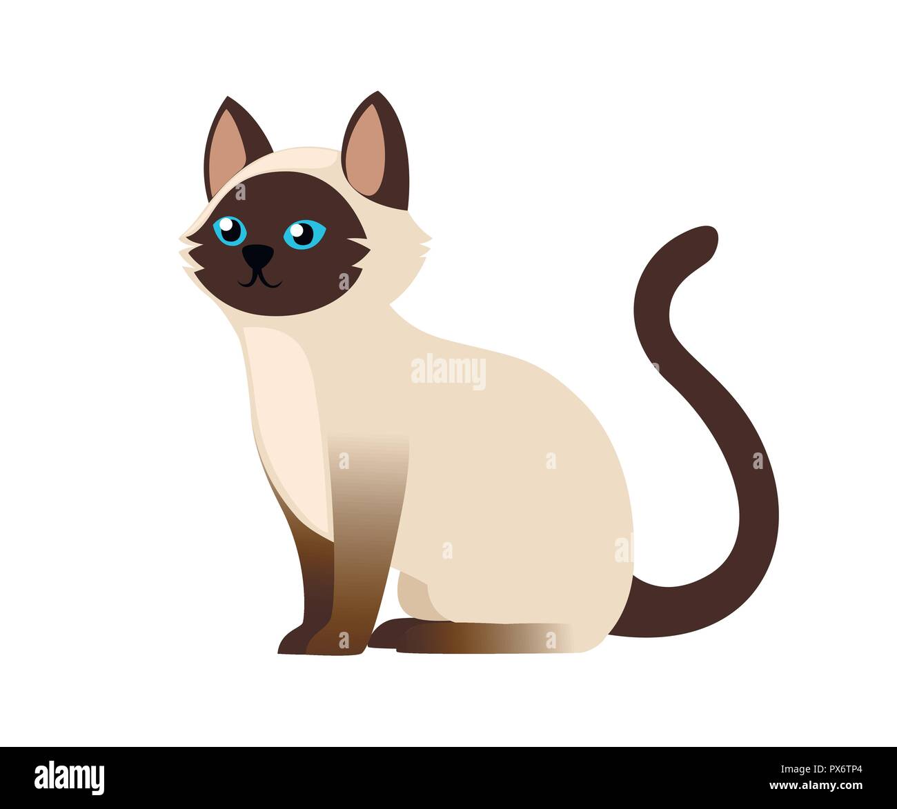 Cute cartoon cat sit. Flat character design. Home pet. Black and white cat. Vector illustration isolated on white background Stock Vector Image & Art - Alamy Cute cartoon cat sit. Flat character design. Home pet. Black and white cat. Vector illustration isolated on white background Stock Vector Image & Art - Alamy