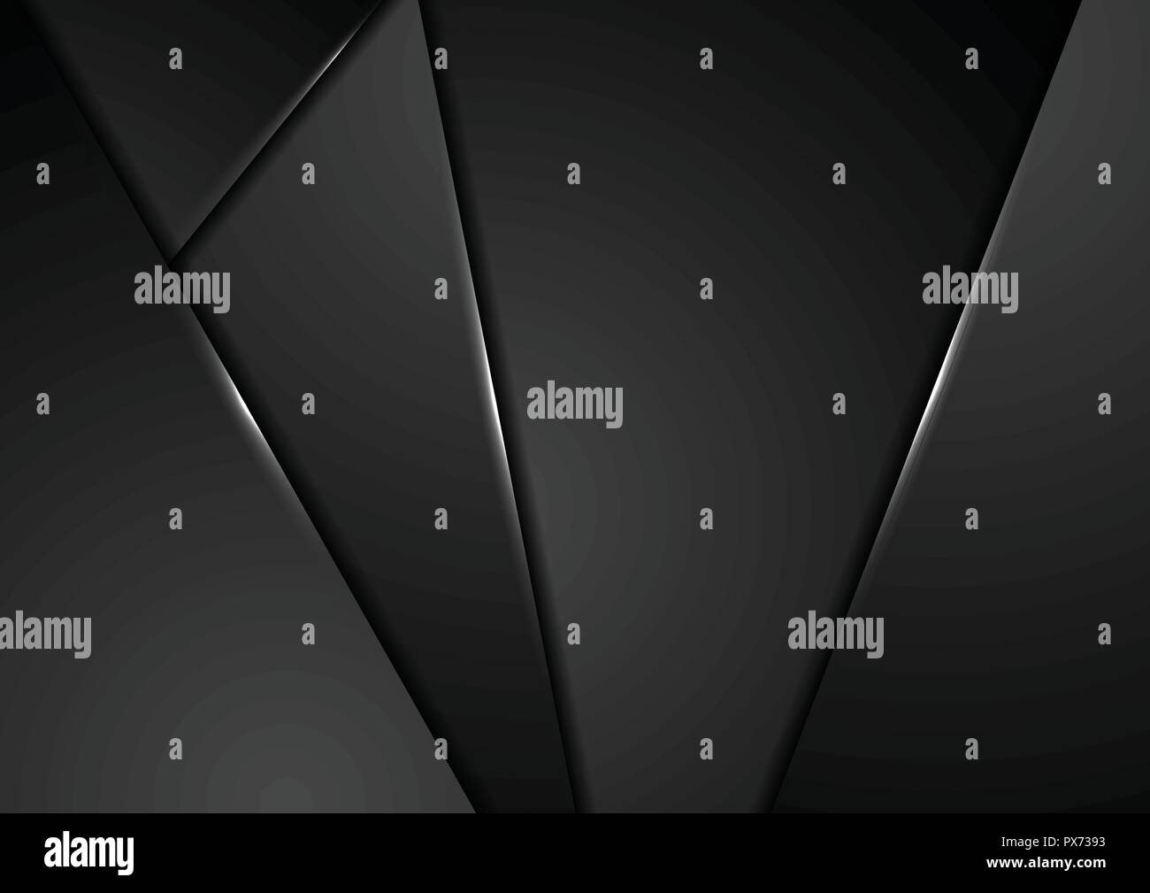 Black abstract tech corporate background. Vector design Stock Vector ...