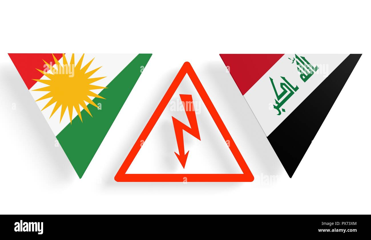 Image Relative To Politic Relationships Between Iraq And Kurdistan