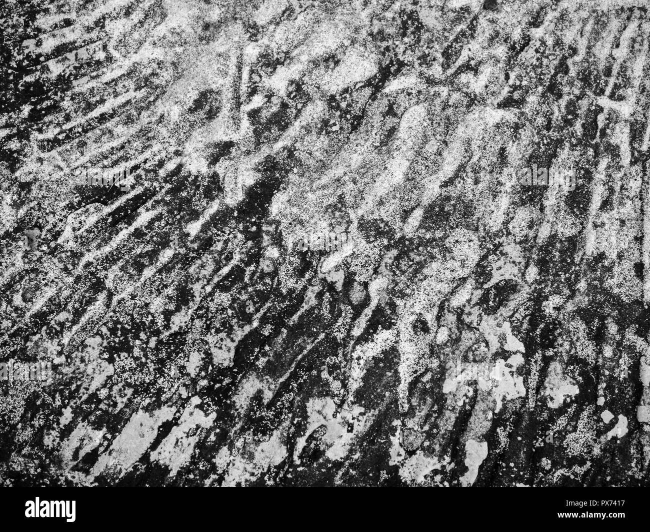 Abstract horror black and white pattern texture background. Liquid ...