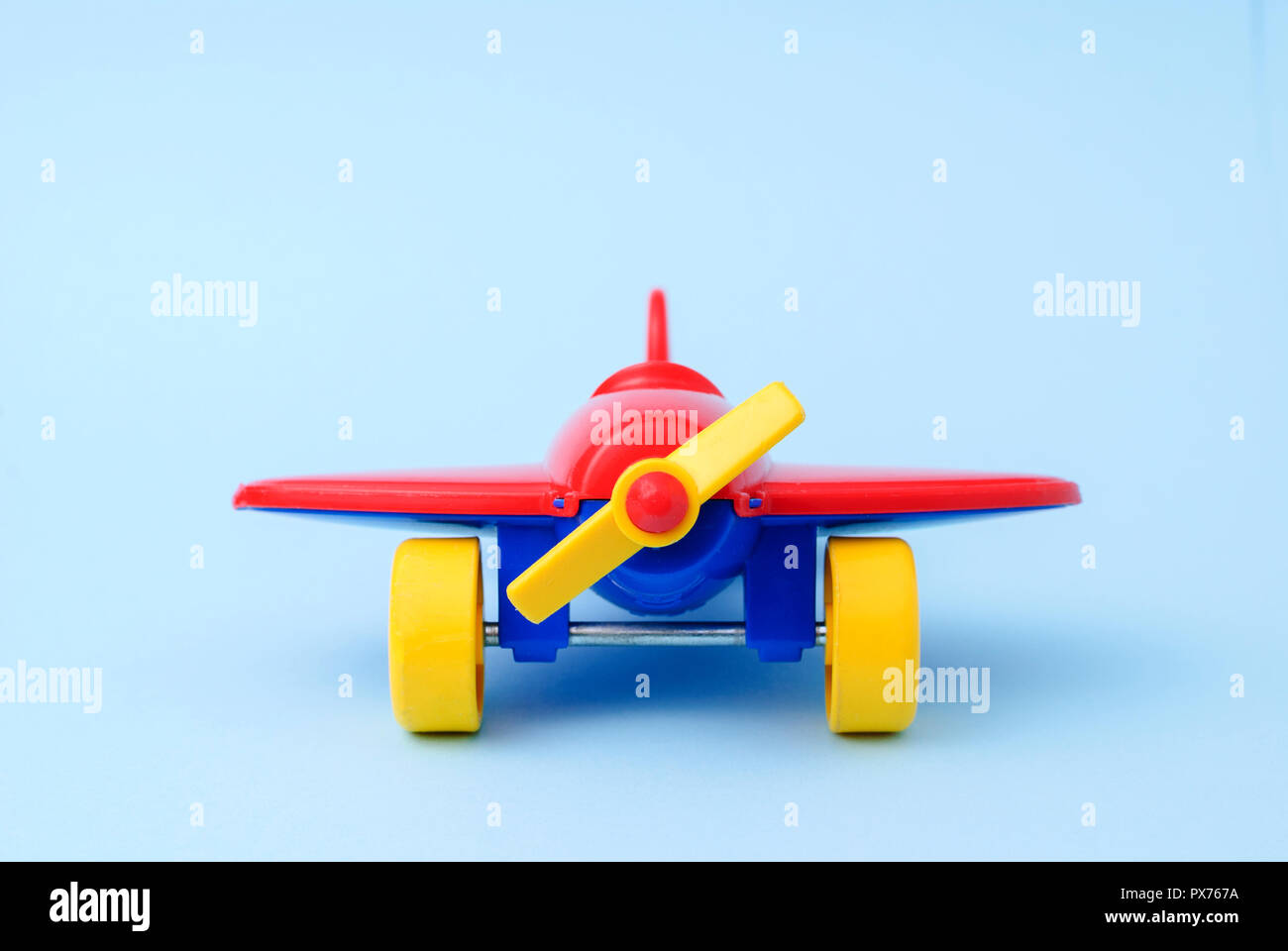 red plane toy
