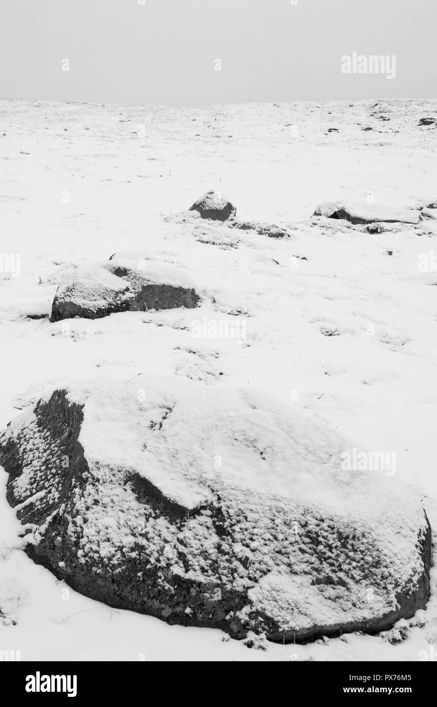 Thin Blanket of Snow Stock Photo Alamy