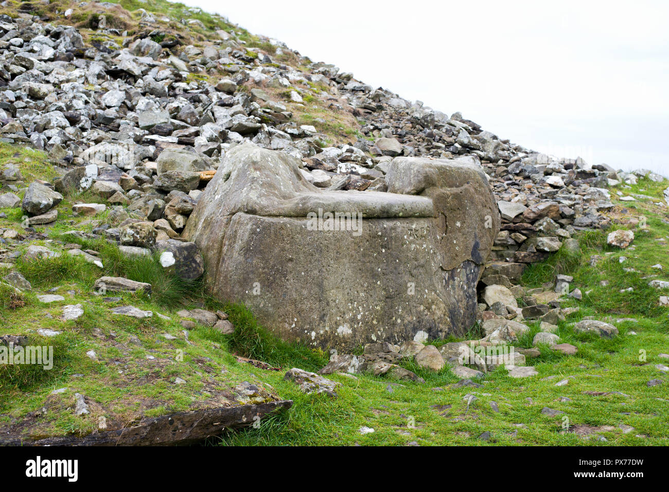 Loughcrew’s Ancient Passage Tombs, Co Meath, Ireland Stock Photo