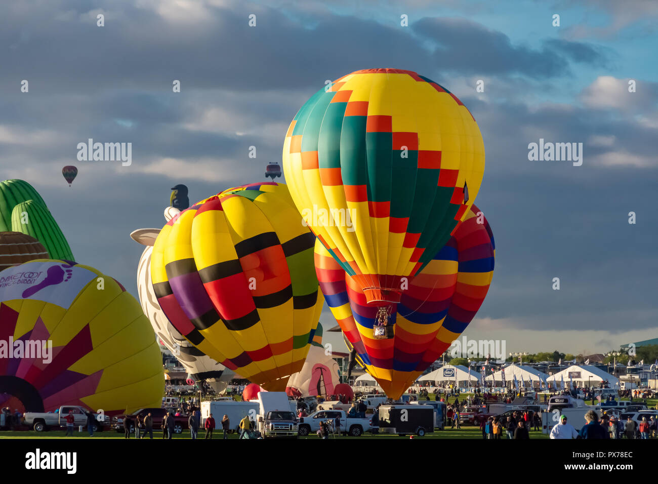 Largest world hot air balloon festival hi-res stock photography and images  - Alamy