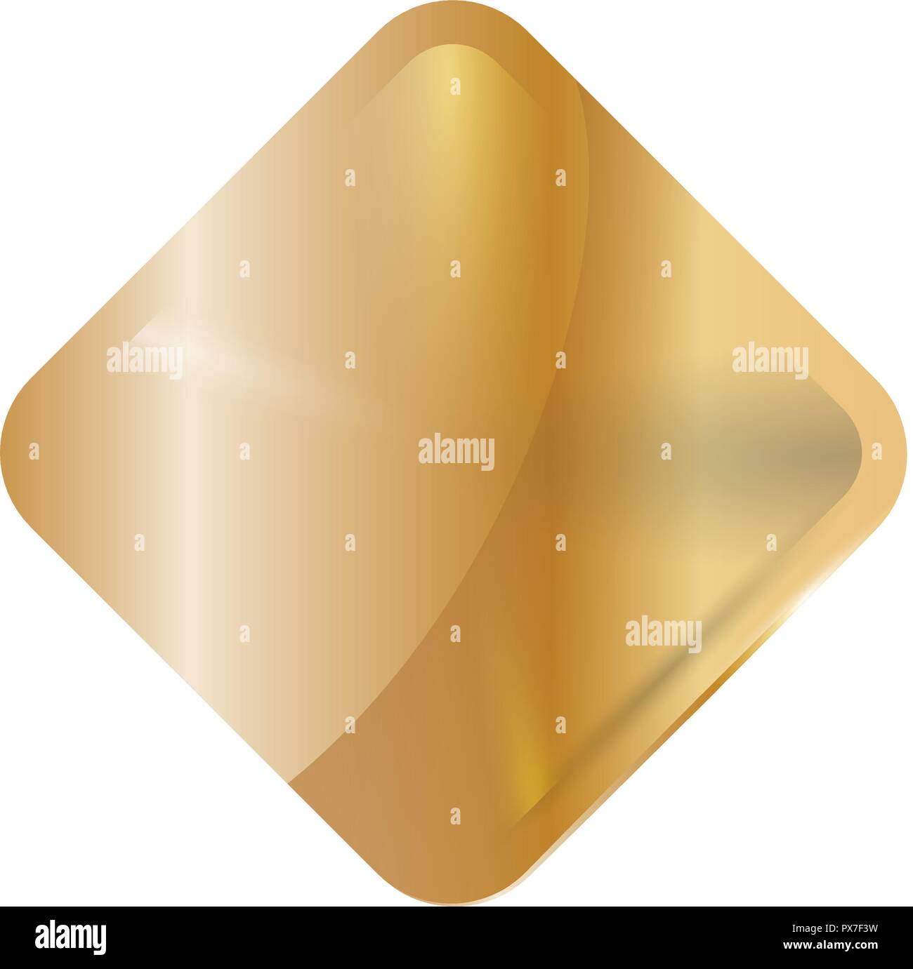 golden badge isolated icon vector illustration design Stock Vector