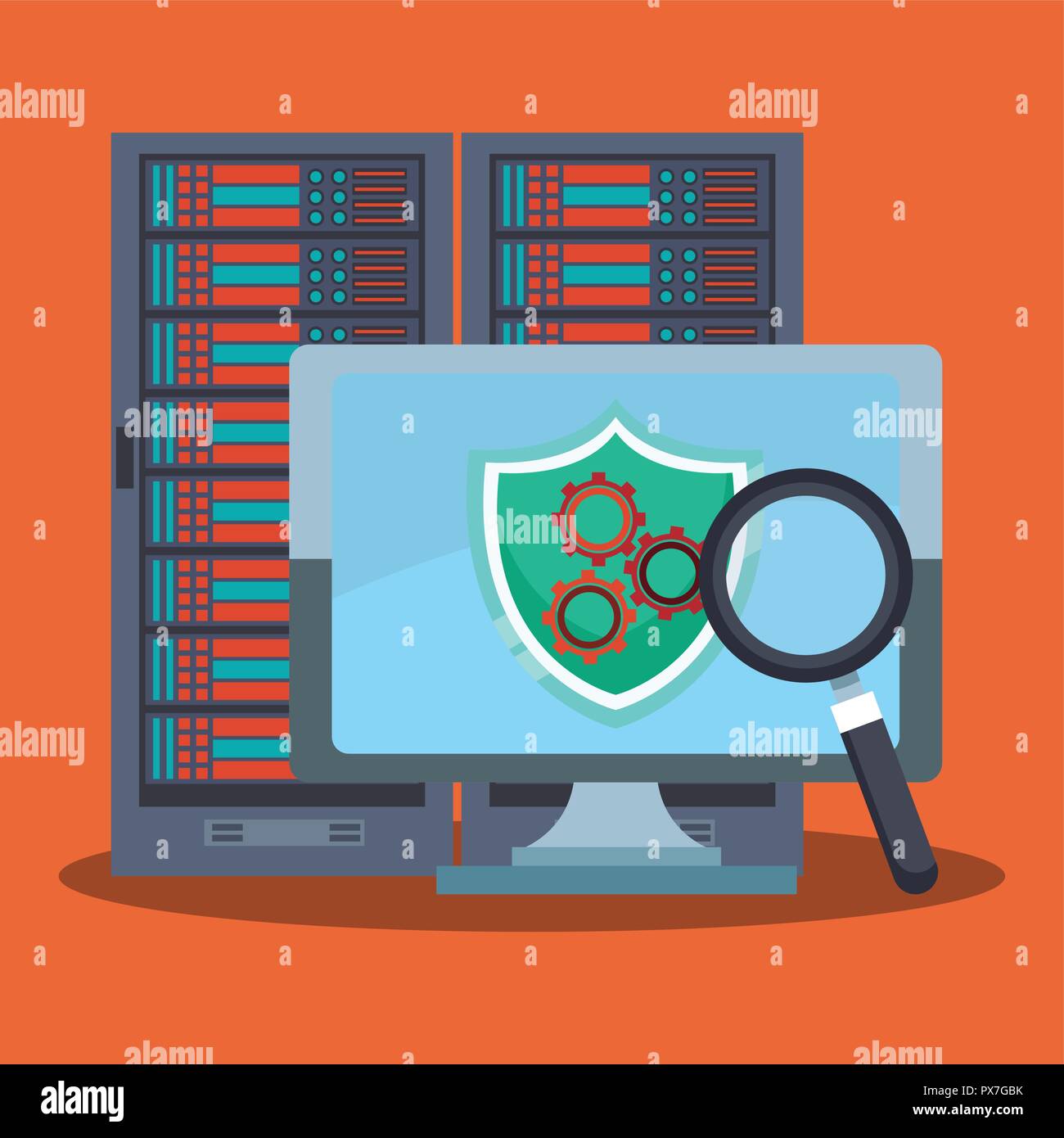 Database storage technology Stock Vector Image & Art - Alamy