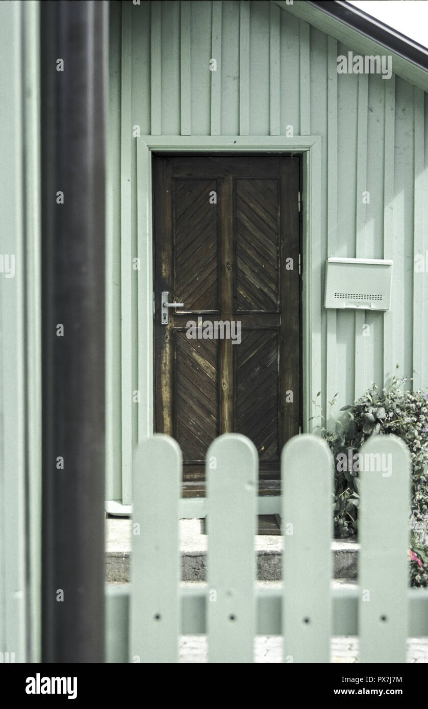 Old Karaen wood house, Lithuania, Vilnius area, Trakai Stock Photo Alamy