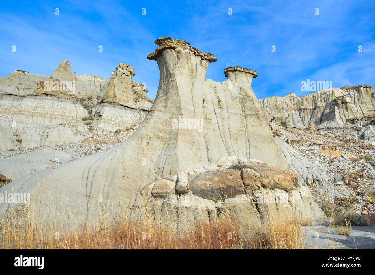 badlands near brockton, montana Stock Photo - Alamy