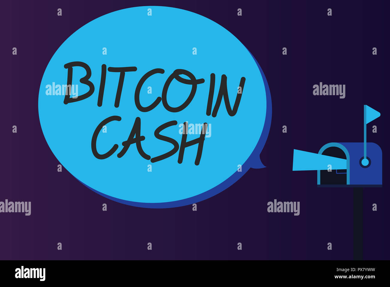 Word Writing Text Bitcoin Cash Business Concept For Type Of - 