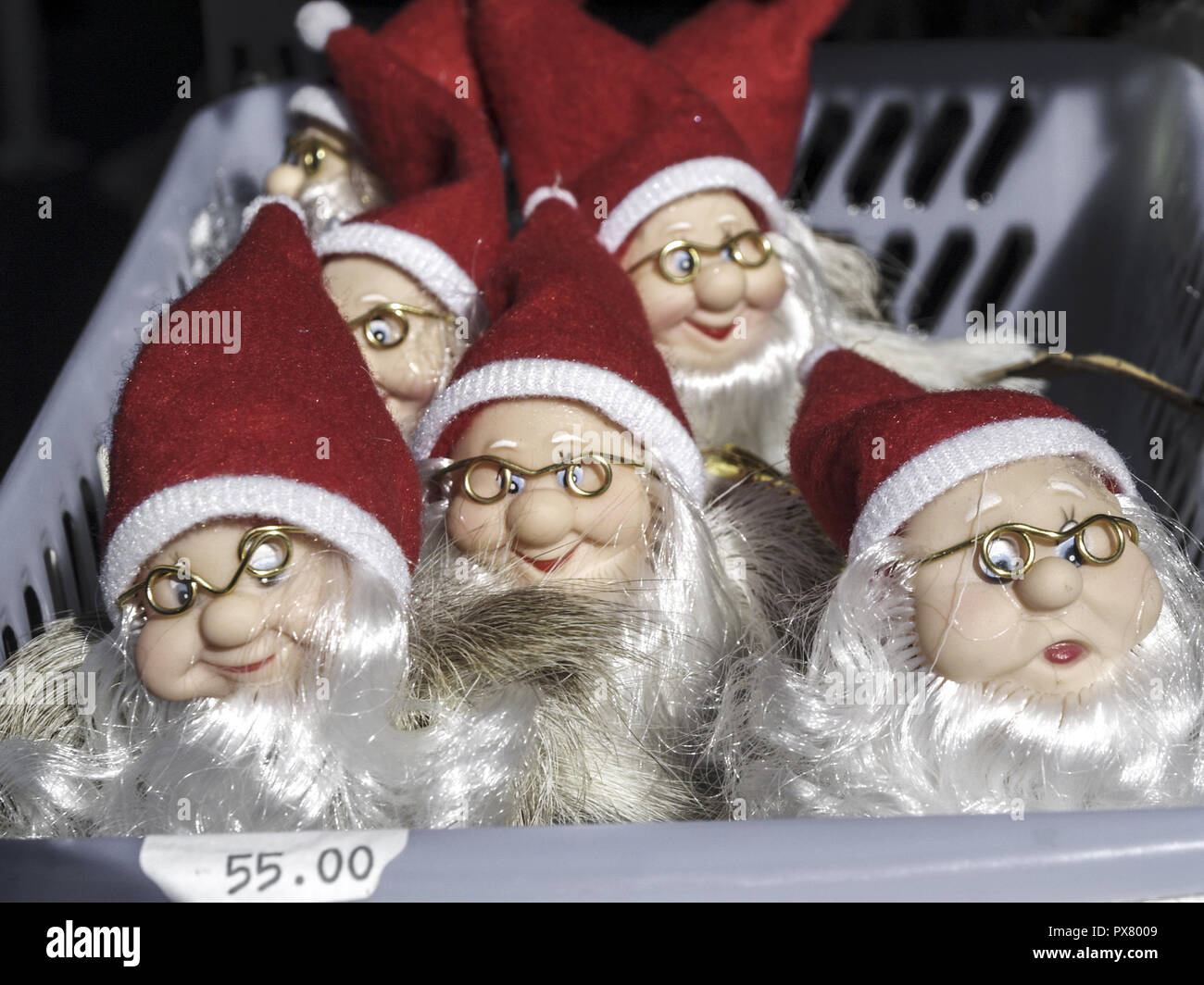 Norwegian souvenirs, santa claus, Norway, Finnmark, Hammerfest Stock Photo Alamy