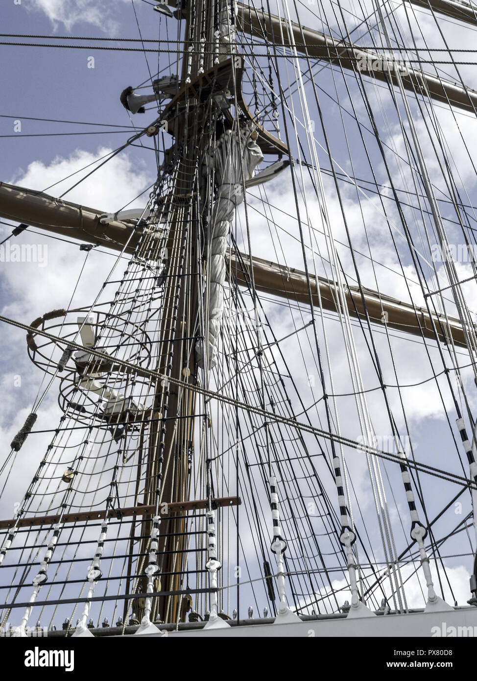 Stockholm, sailing ship, Sweden Stock Photo - Alamy
