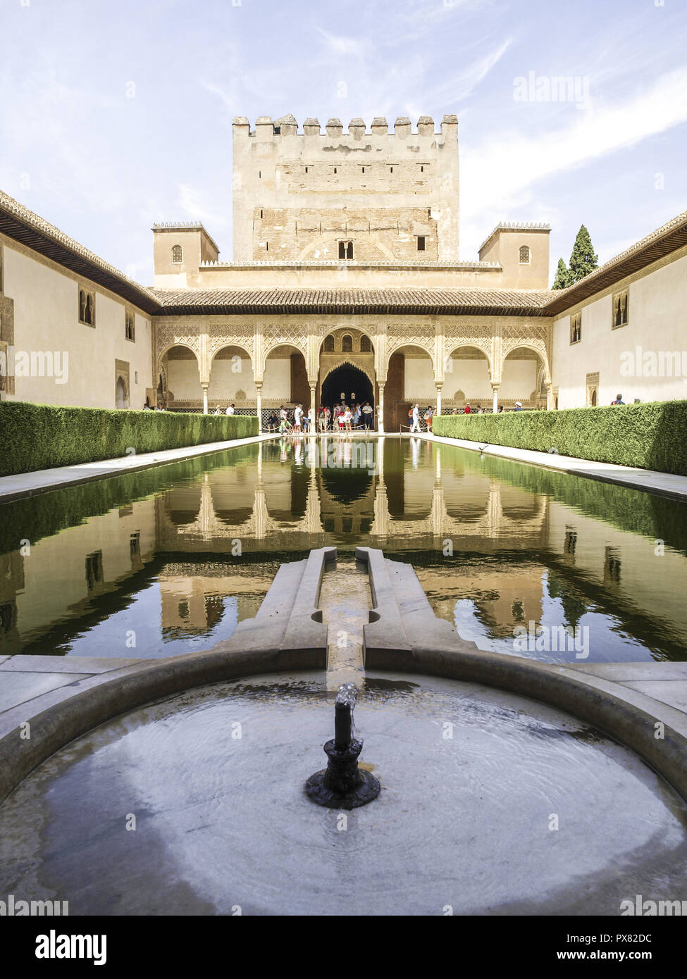 Granada, Spain, Alhambra and Nasriden palaces, Andalusia Stock Photo - Alamy