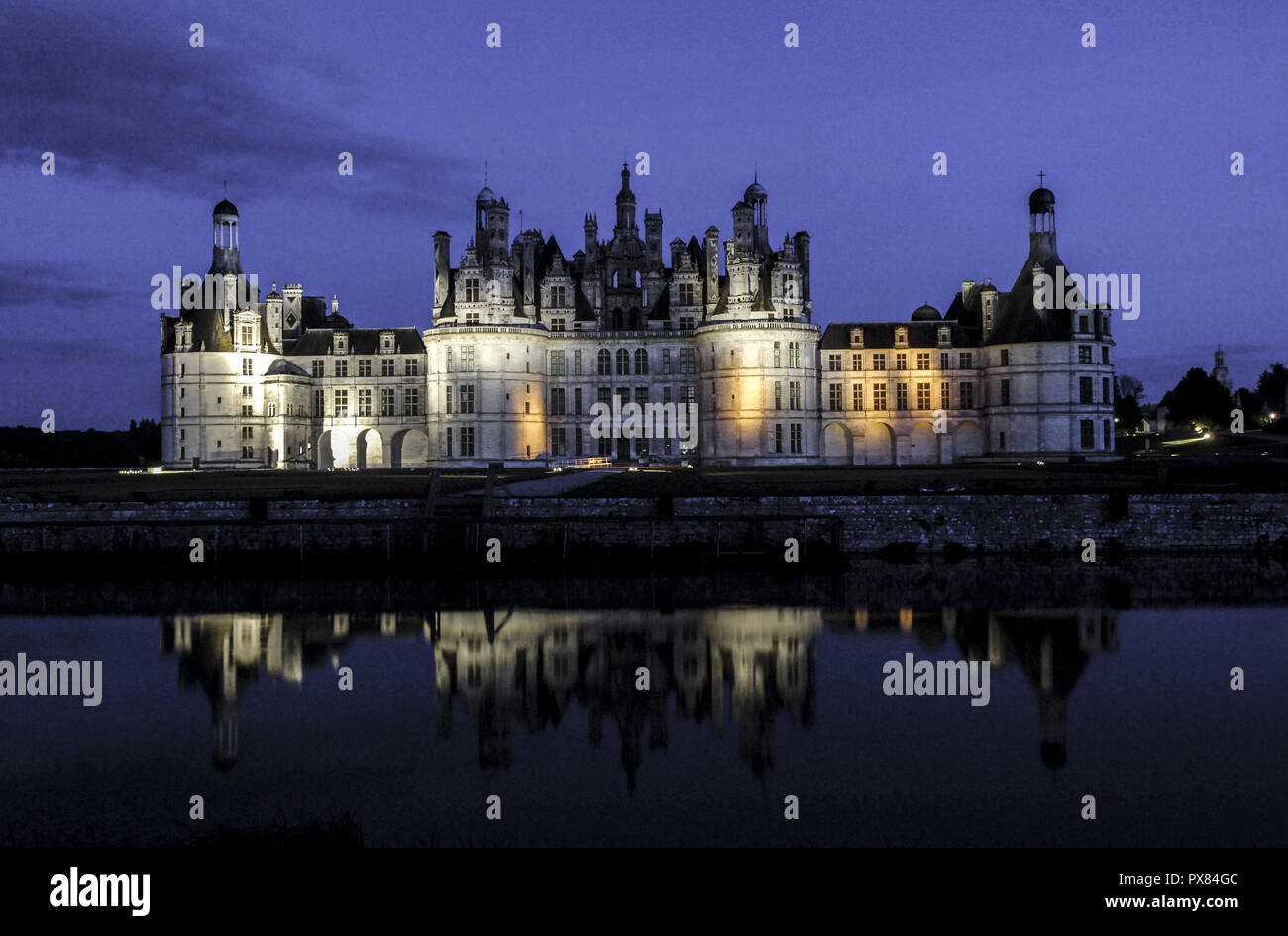Loire Castle Chateau De Chambord France Loire Valley Chambord Stock Photo Alamy