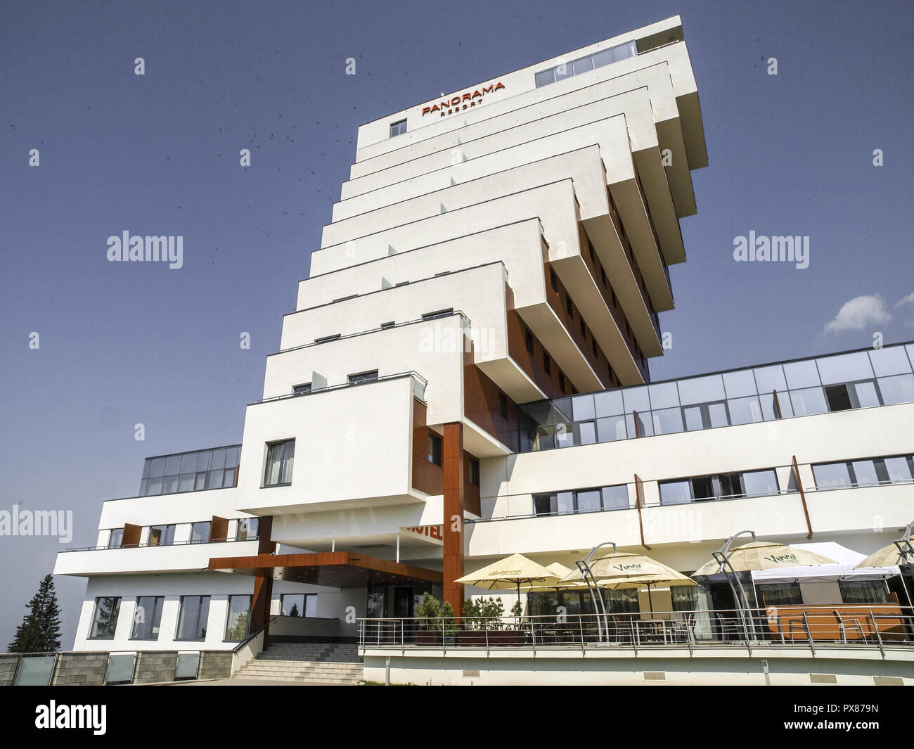 Strbske Pleso, Hotel Panorama Resort, Slovak Republic, Hohe Tatra Stock  Photo - Alamy