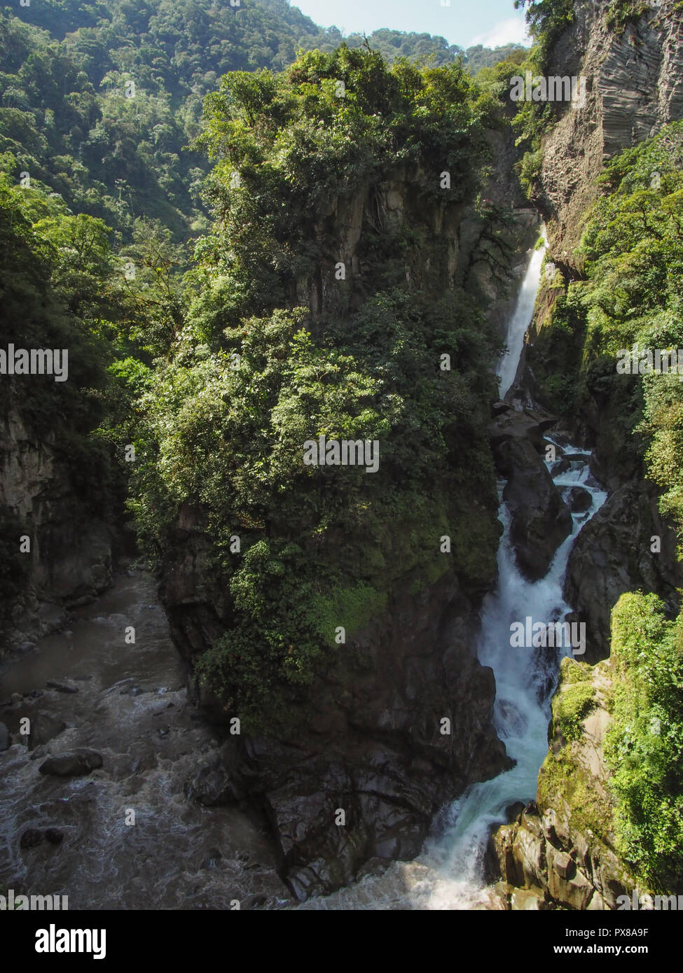 Pailon del Diablo (Devil’s Cauldron), Ecuador Stock Photo - Alamy