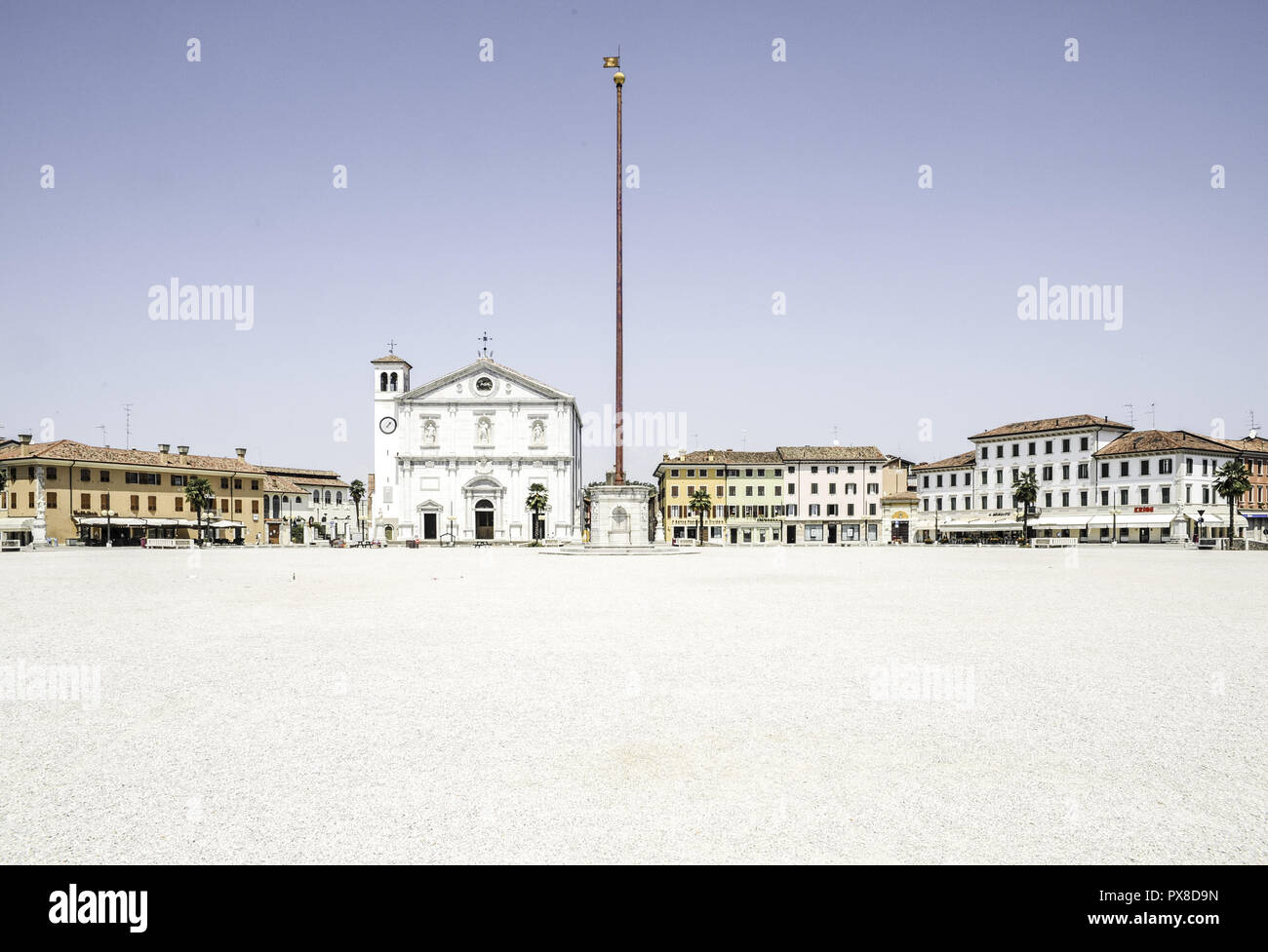 Church, Italy, Friaul-Julian Venetia, Palmanova Stock Photo