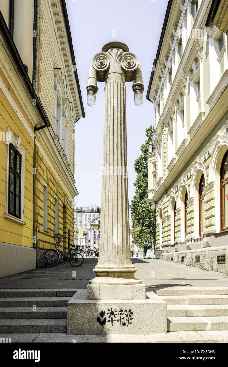 Ljubljana, Joze Plecnik, Slovenia Stock Photo - Alamy