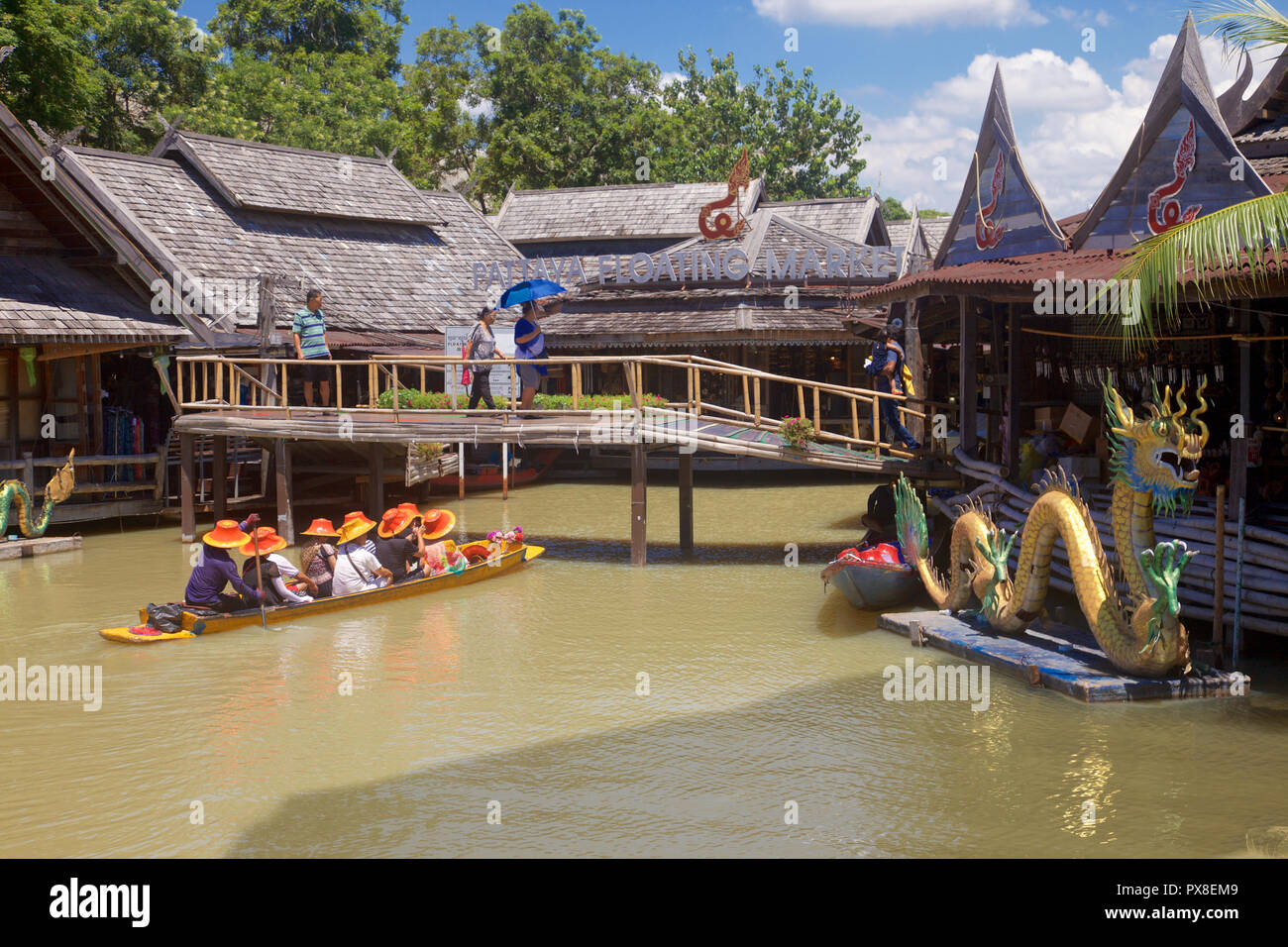 Pattaya floating market, Thailand Stock Photo: 222692633 - Alamy