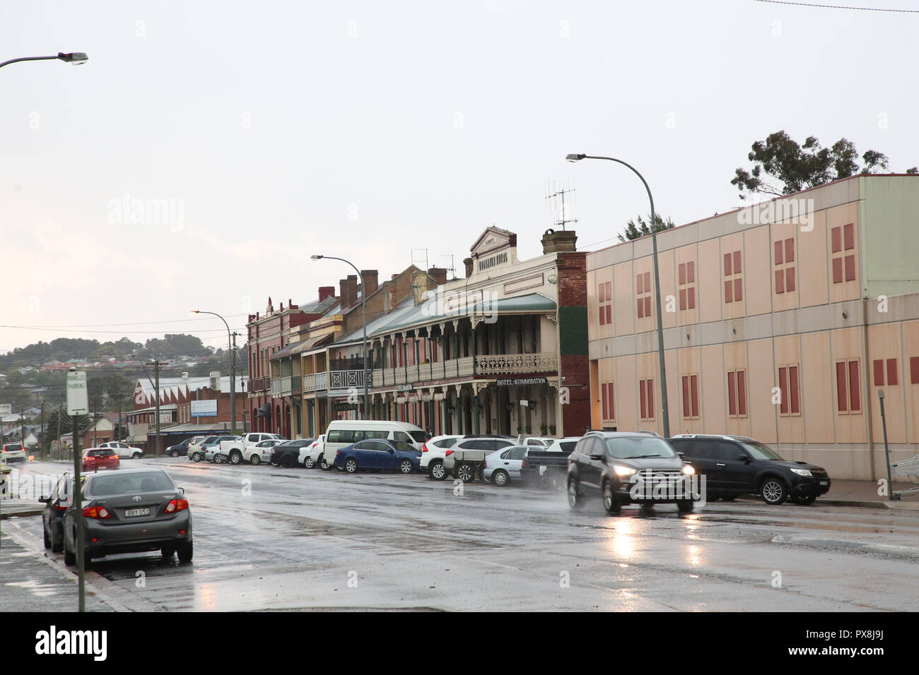 Sloane Street, Goulburn, NSW, Australia Stock Photo Alamy