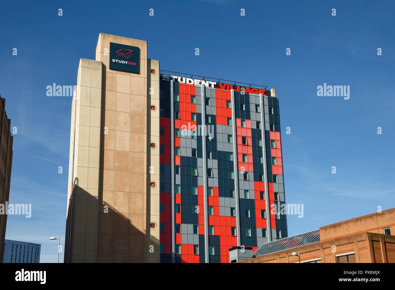 Study Inn Coventry Tower student village on Well Street