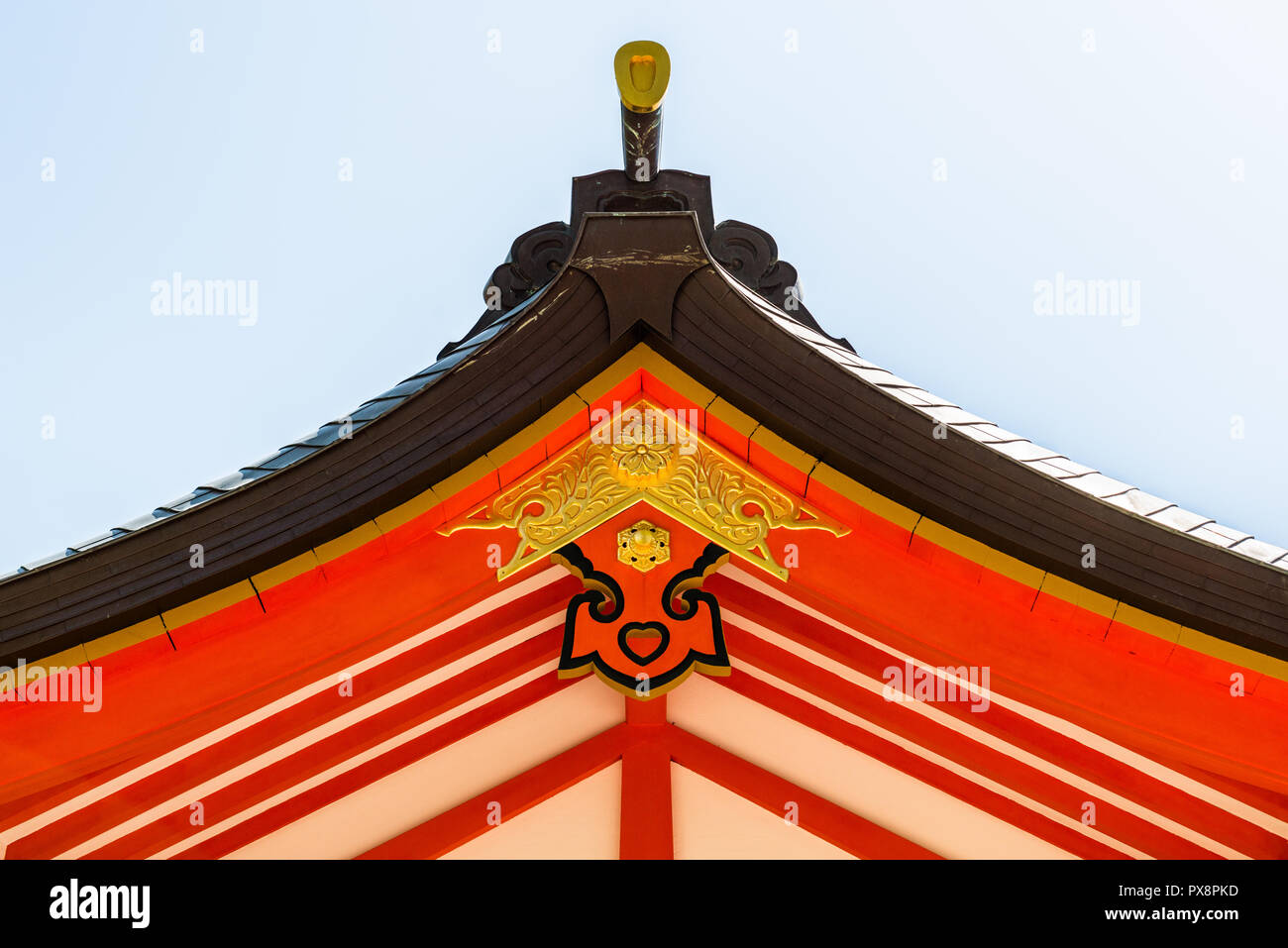Ikuta Shrine detail, Kobe, Japan Stock Photo