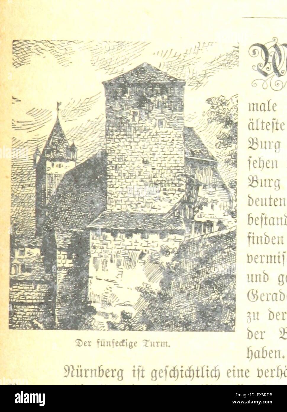 page 21 of 'Sagen, Legenden und Geschichten der Stadt Nürnberg.  Herausgegeben von J. M. Lotter. . mit 95 abbildungen' Stock Photo - Alamy
