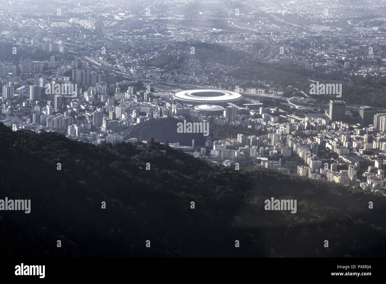 Rio de Janeiro, Zona Norte, Maracana stadion, FIFA 2014, Worldcup, Brazil Stock Photo