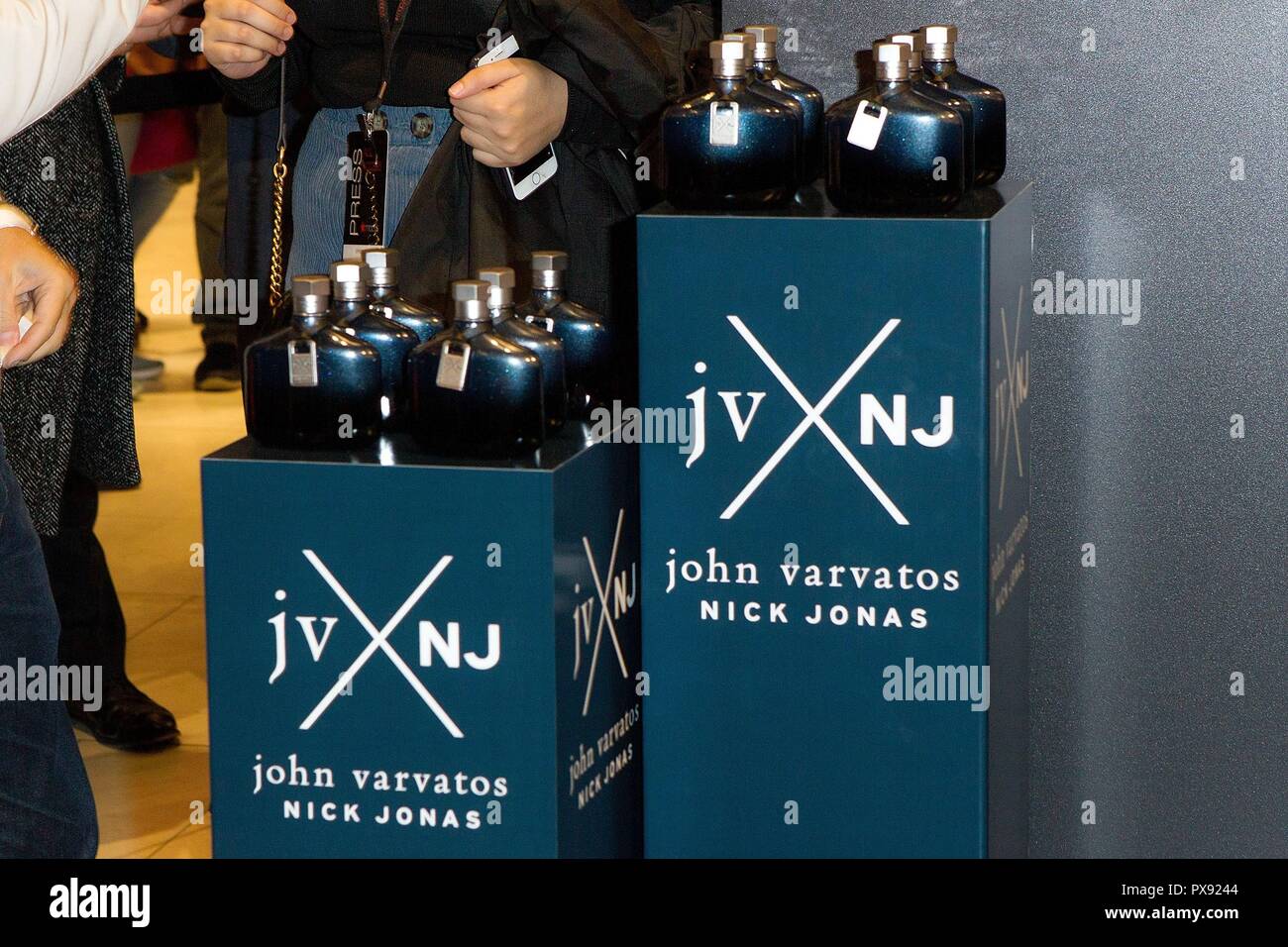 Jv X Nj Fragrance Launch High Resolution Stock Photography And Images Alamy