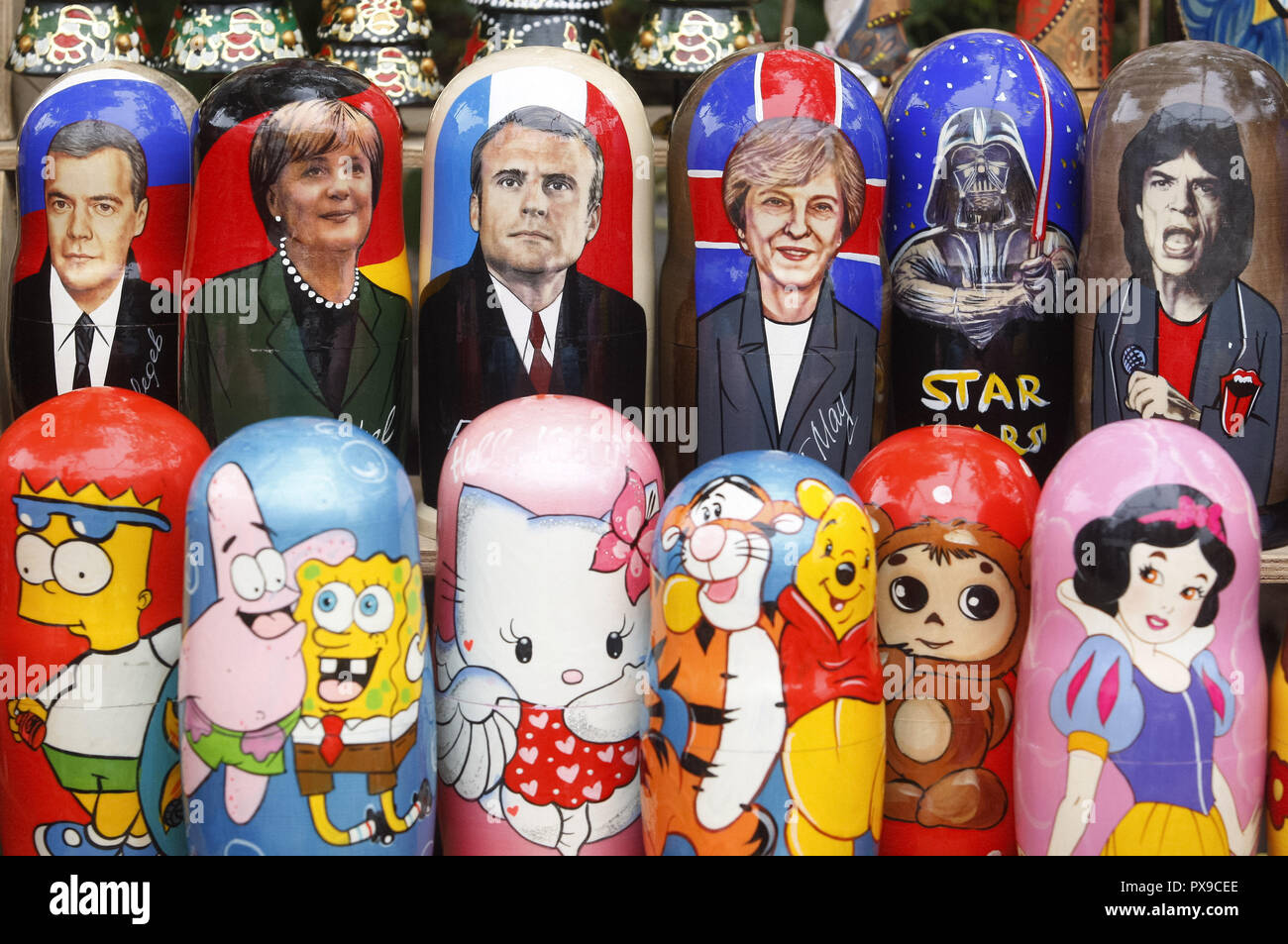 character nesting dolls