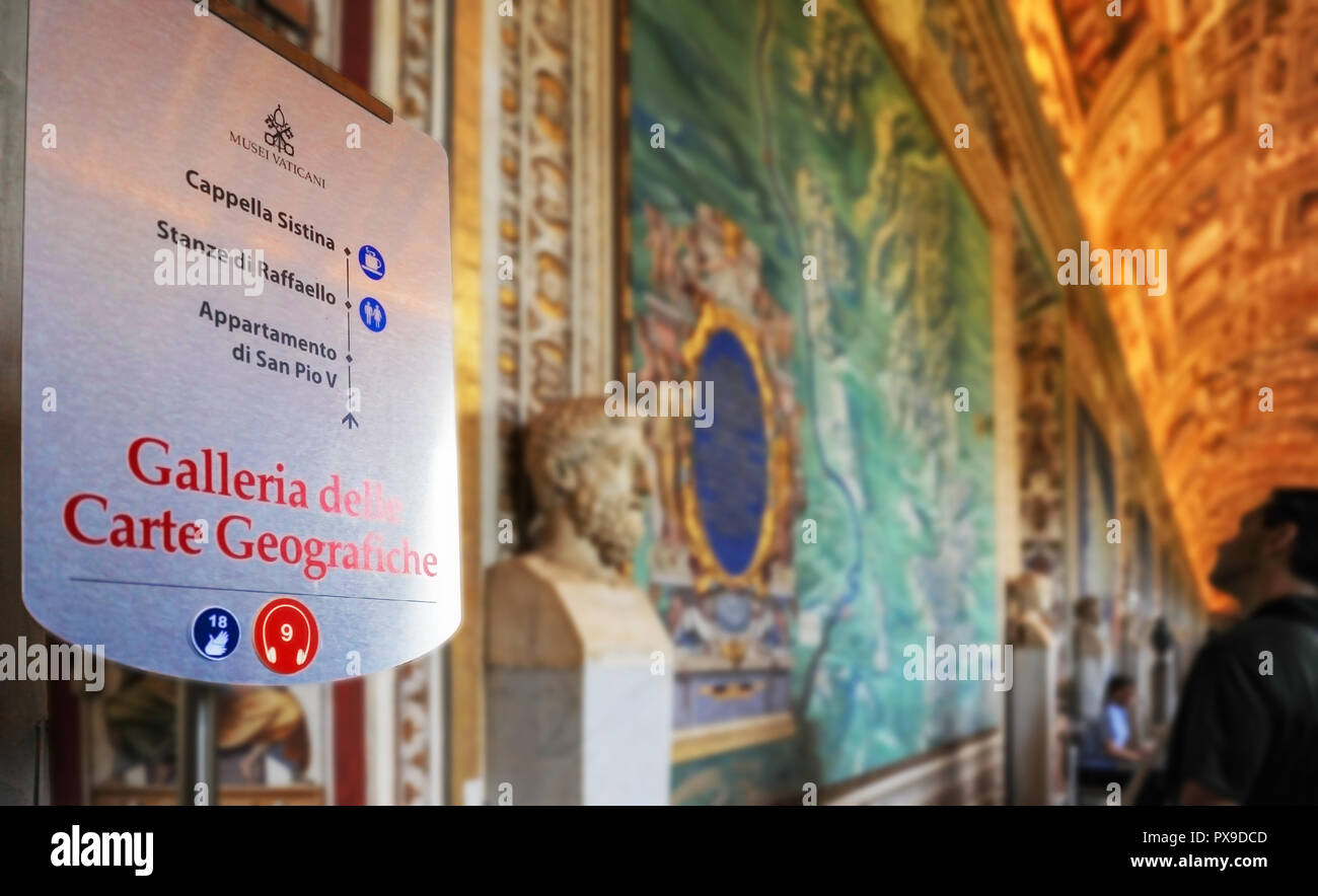 Impressive Gallery of the geographical - Impressive Gallery Of The Geographical Maps In Vatican Museums PX9DCD
