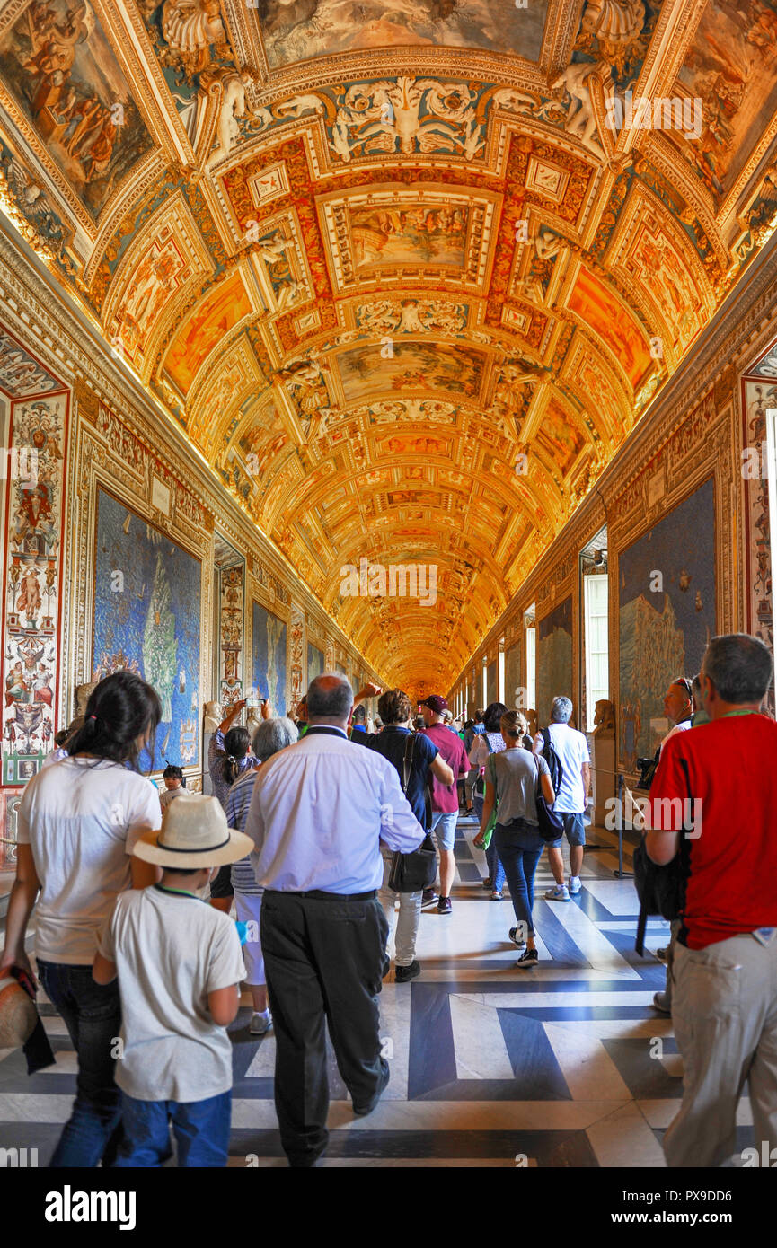Impressive Gallery of the geographical - Impressive Gallery Of The Geographical Maps In Vatican Museums PX9DD6