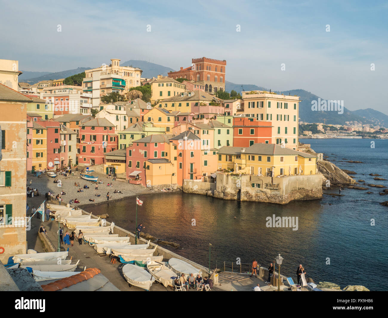Fishing Village Of Boccadasse A District Neighbourhood Of The City fishing-village-of-boccadasse-a-district-neighbourhood-of-the-city