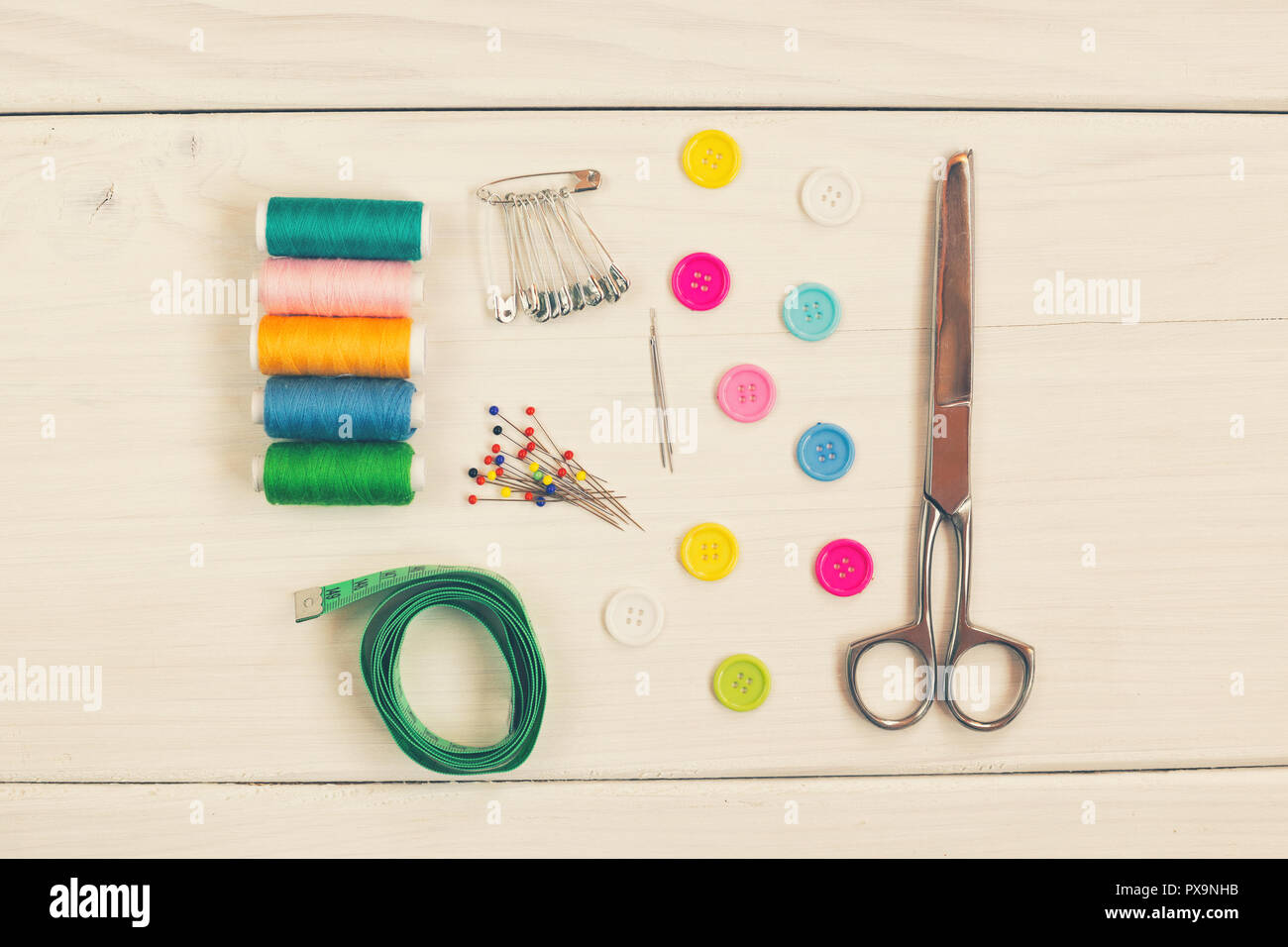 Sewing accessories hi-res stock photography and images - Alamy